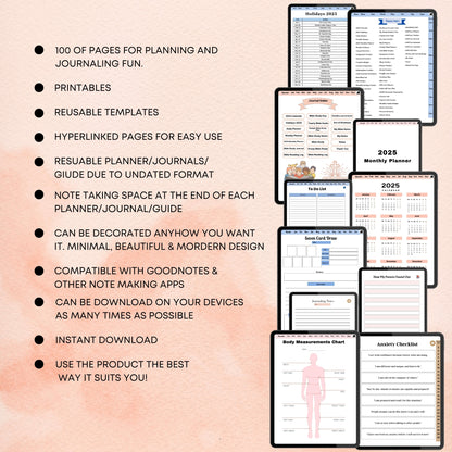 Ultimate Digital & Printable Planner Bundle