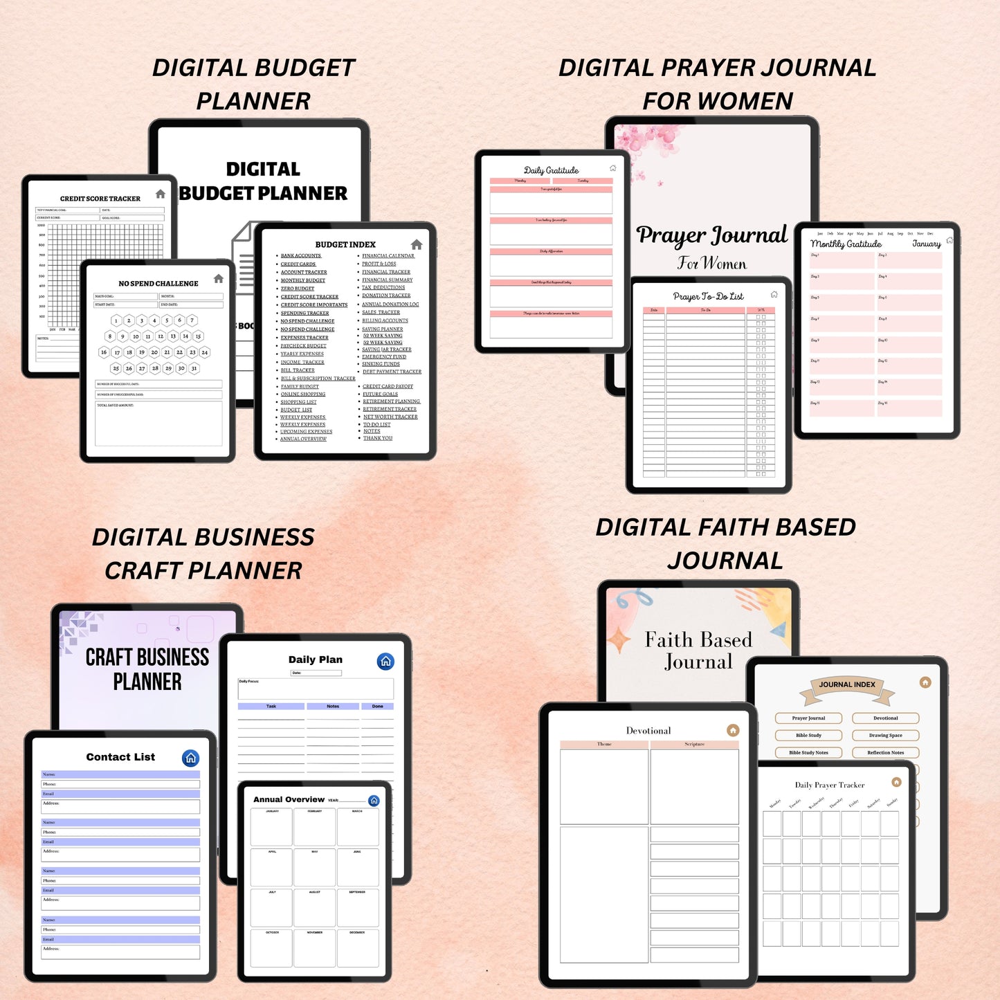 Ultimate Digital & Printable Planner Bundle