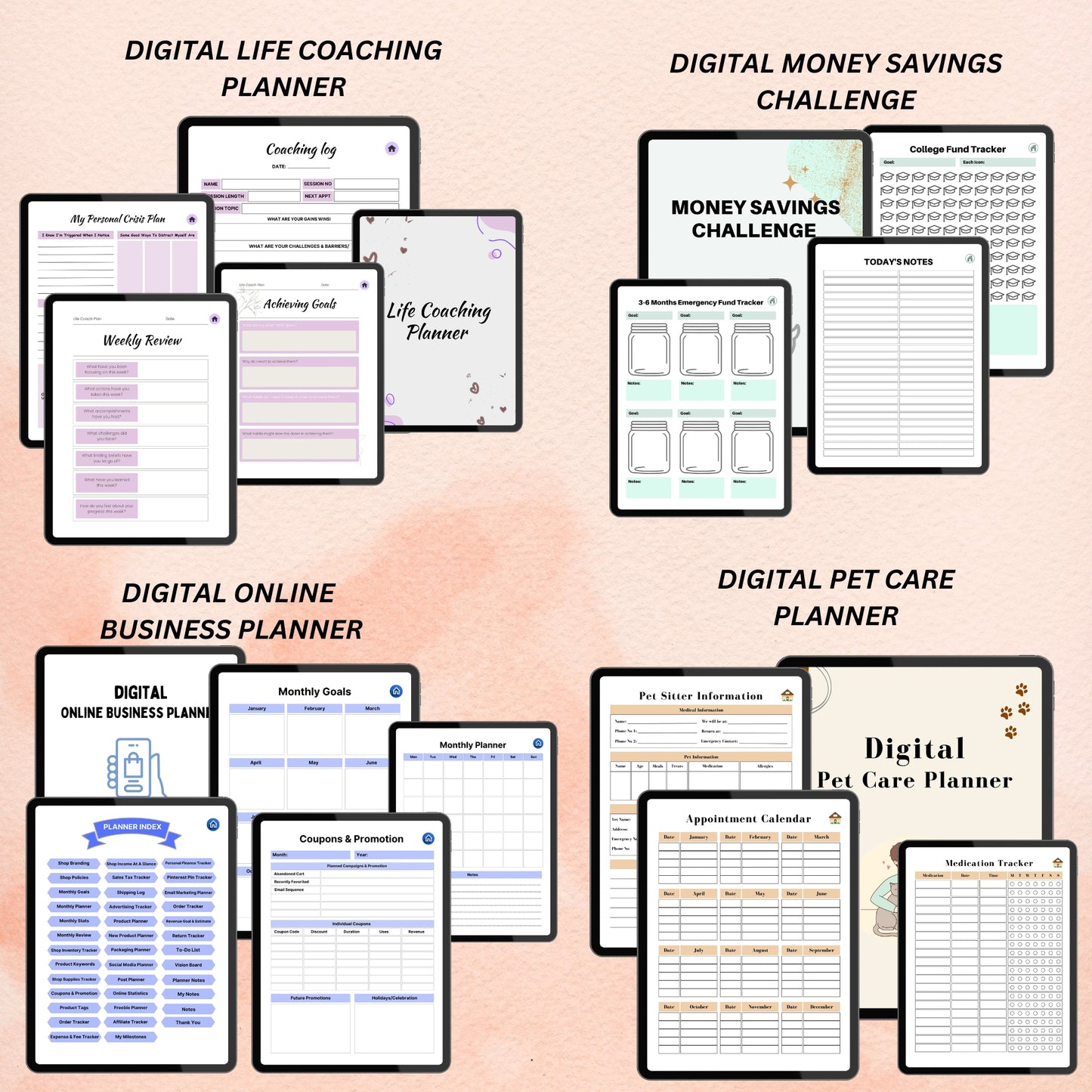 Ultimate Digital & Printable Planner Bundle