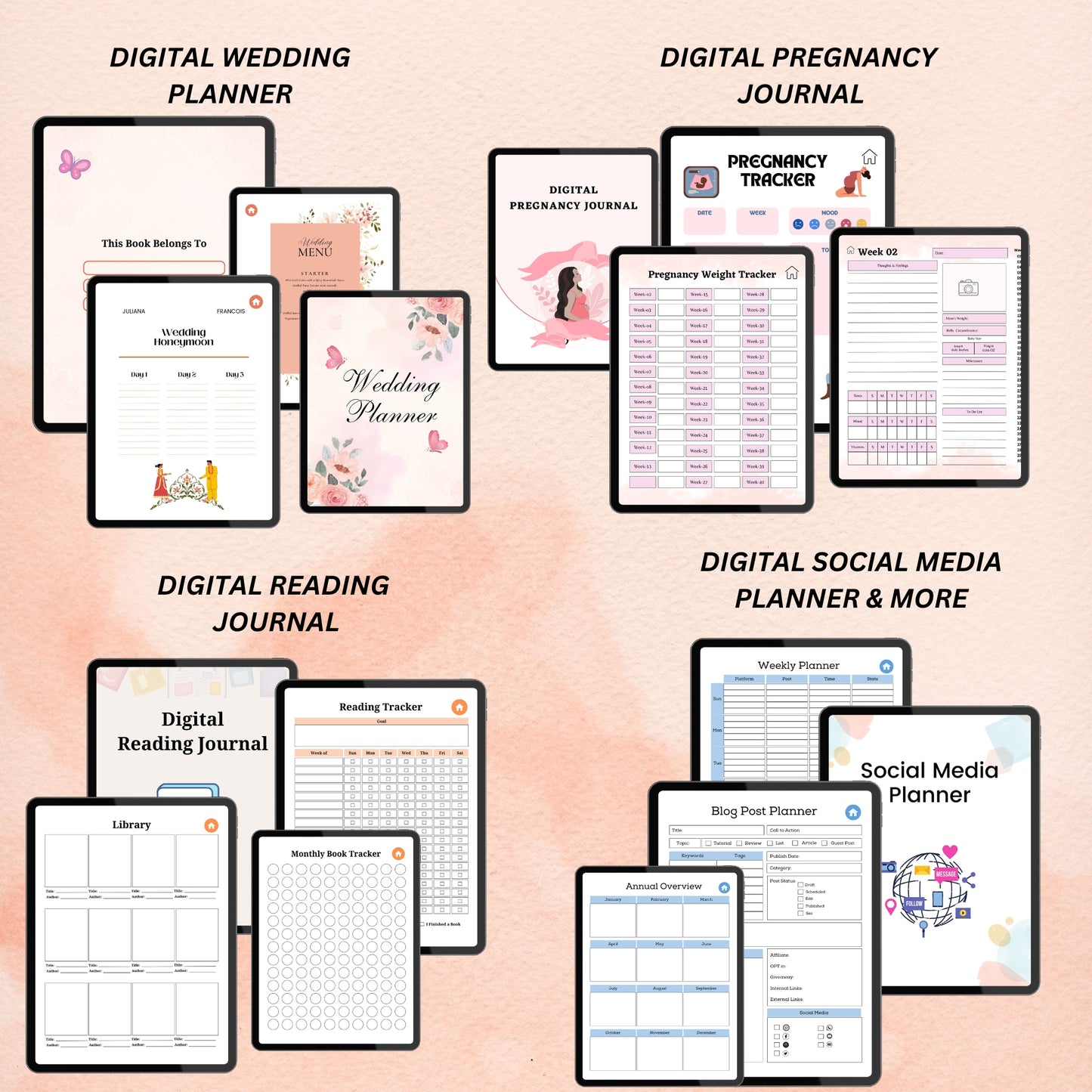 Ultimate Digital & Printable Planner Bundle