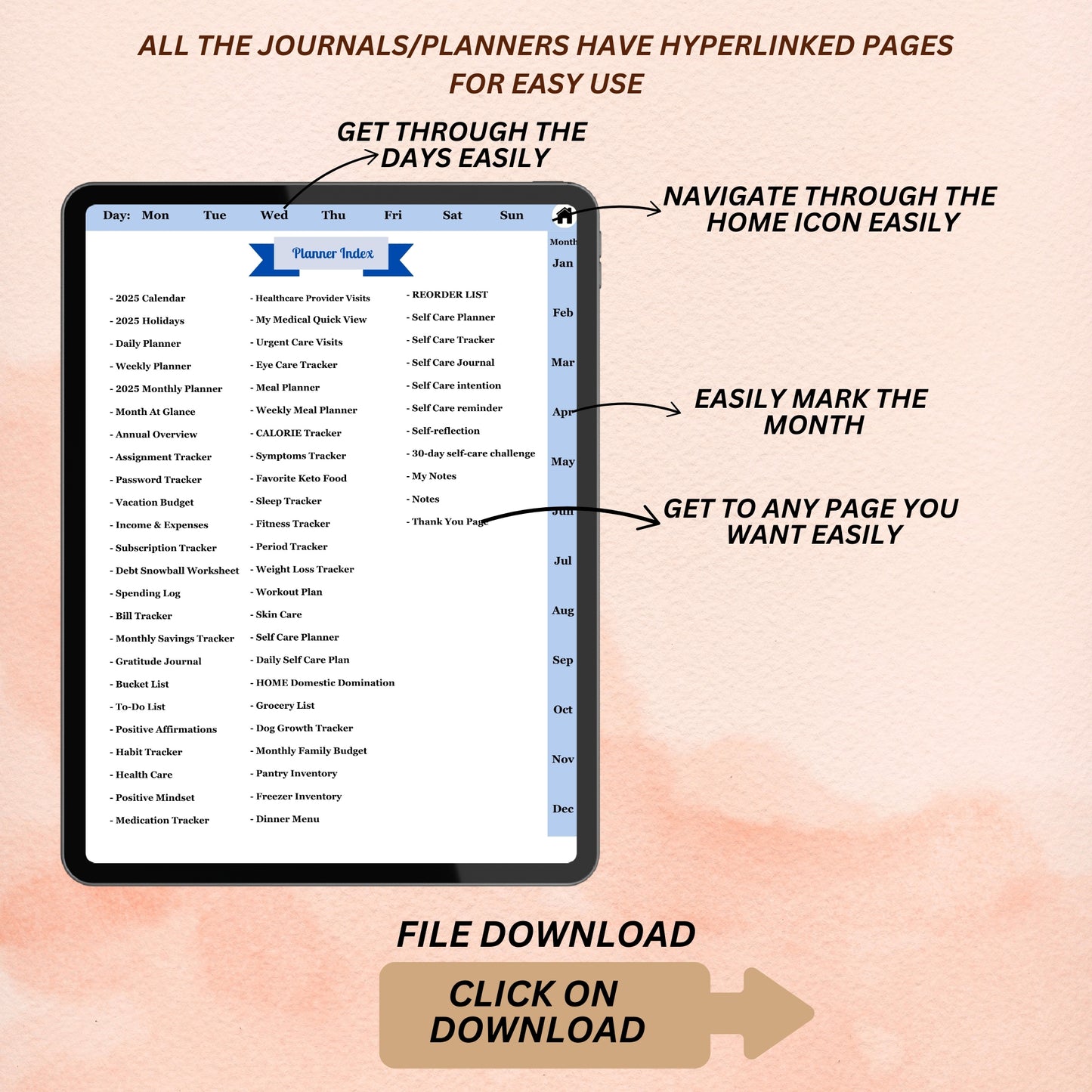 Ultimate Digital & Printable Planner Bundle