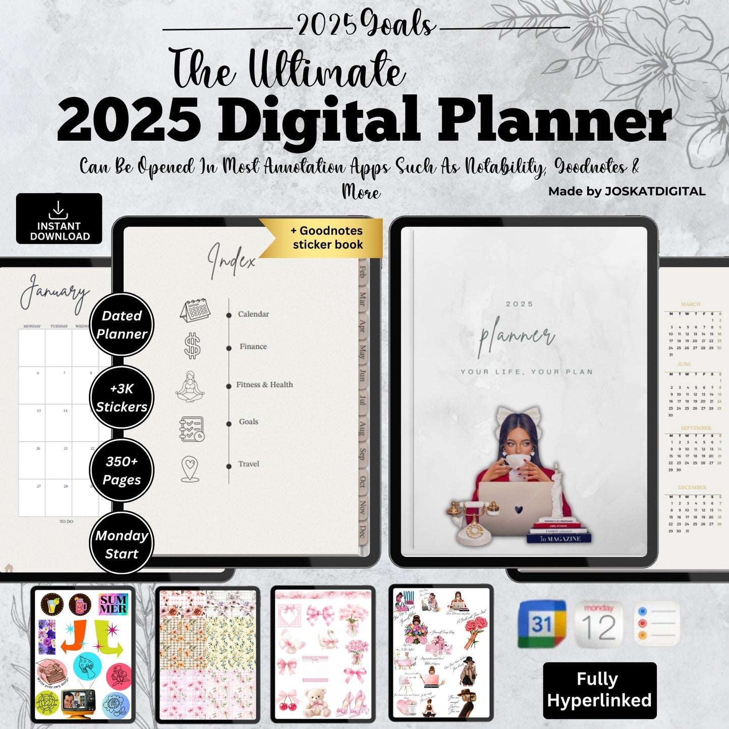 Ultimate Premium 2025 Digital Planner