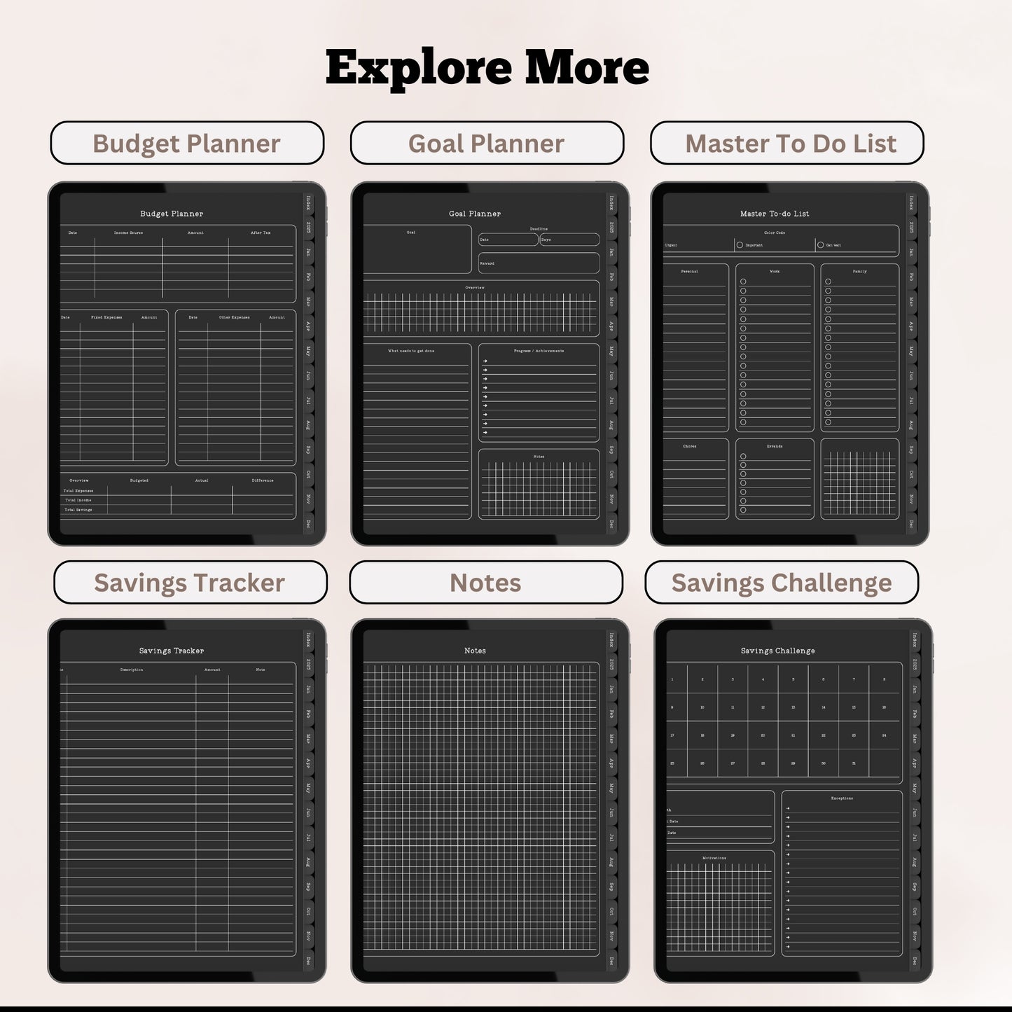 Blackout 2025 Digital Planner