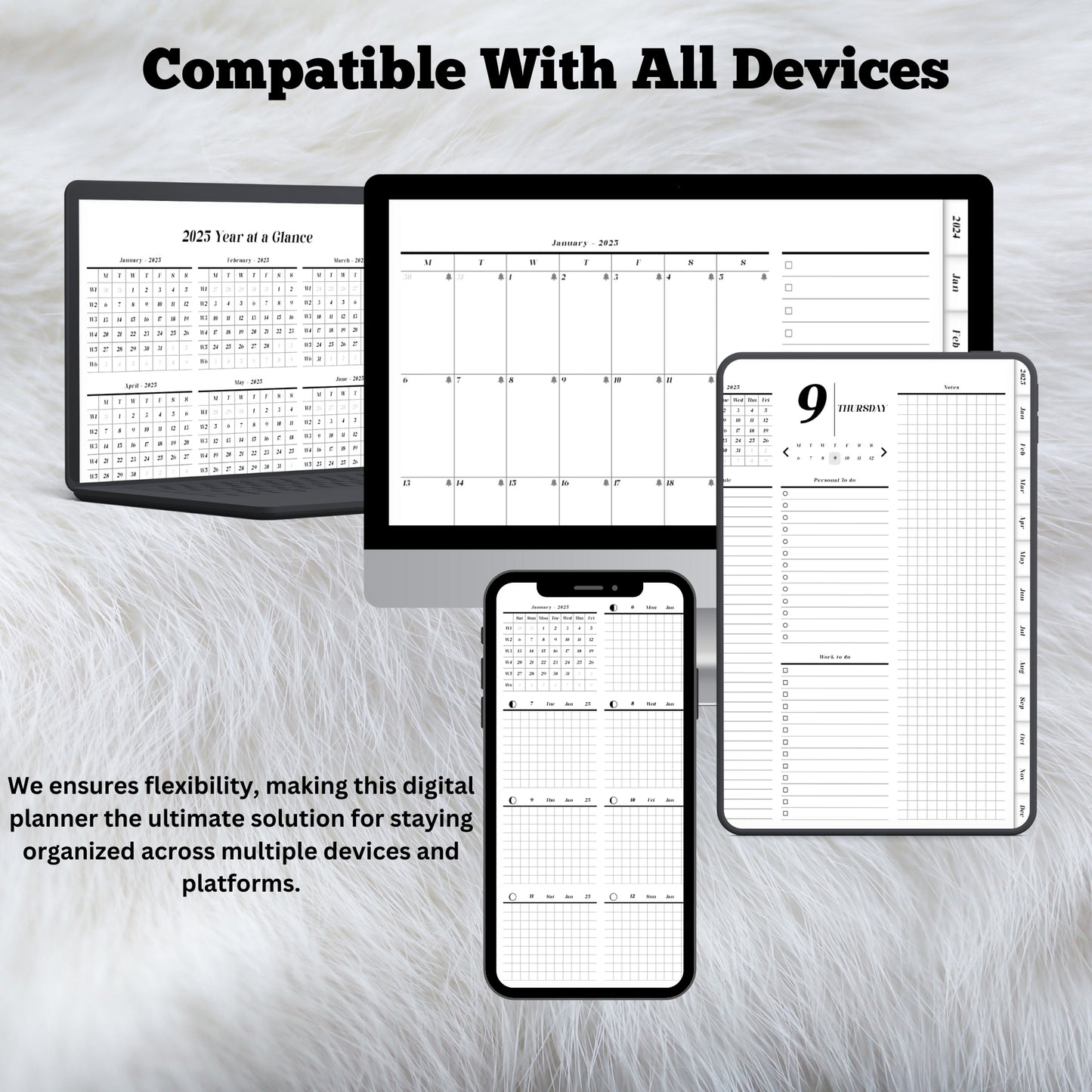 Minimalist 2025 Digital Planner