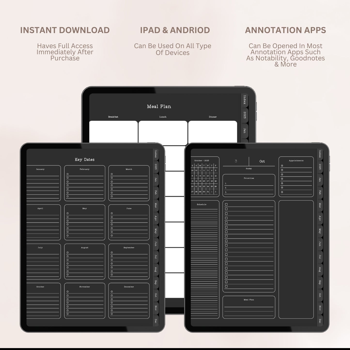 Blackout 2025 Digital Planner