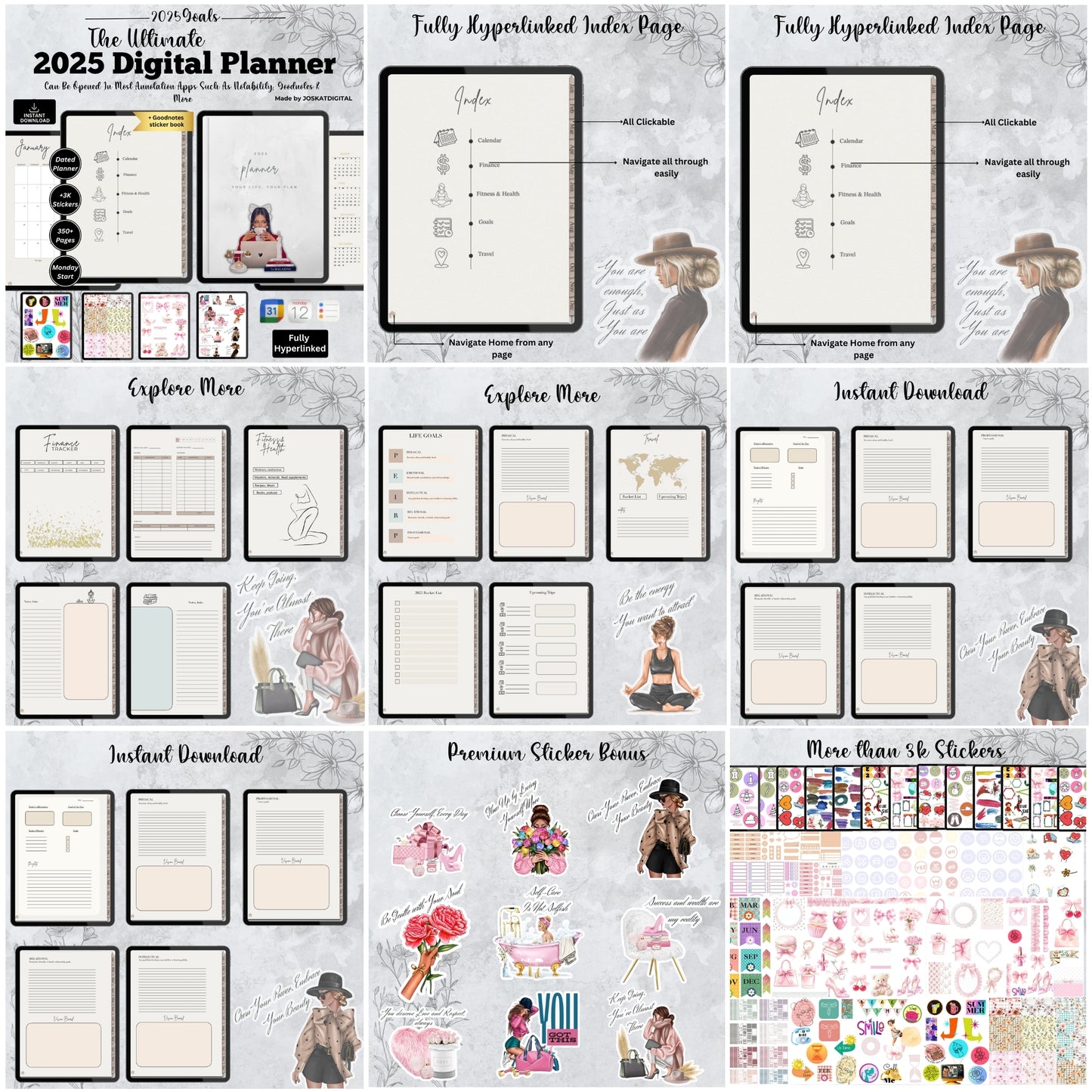 Ultimate Premium 2025 Digital Planner