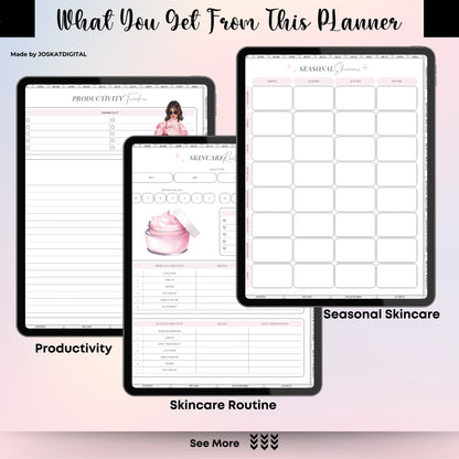 Blissful Beauty Planner 2025