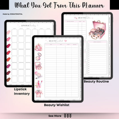 Blissful Beauty Planner 2025