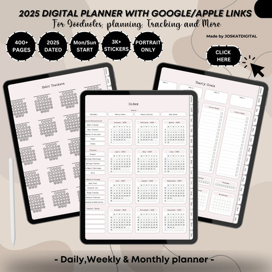 Premium Digital Planner 2025