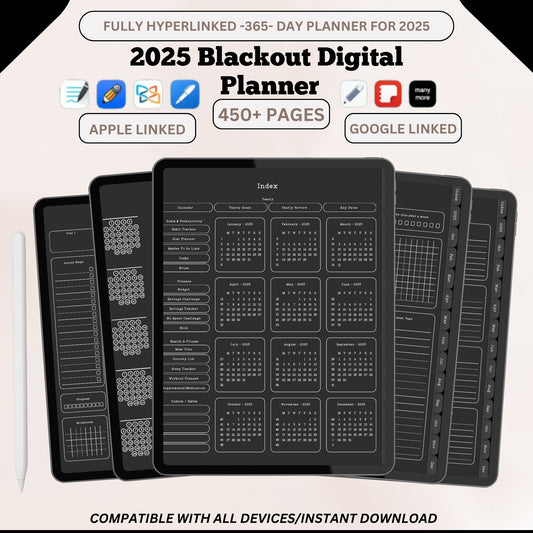 Blackout 2025 Digital Planner