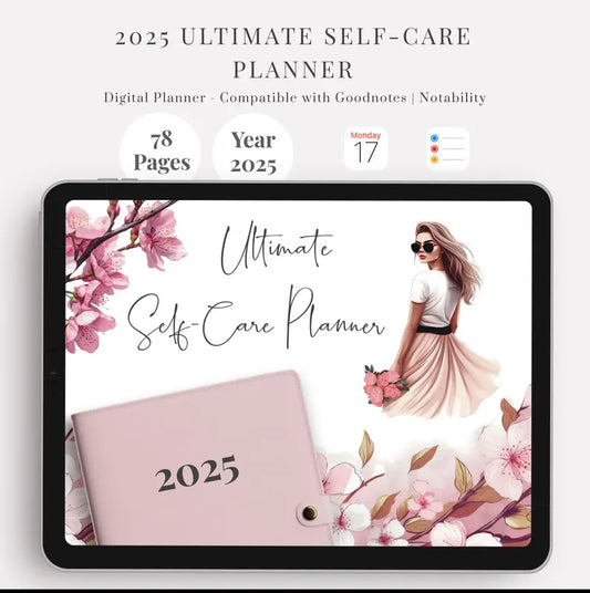 2025 All-In-One Self-Care Planner