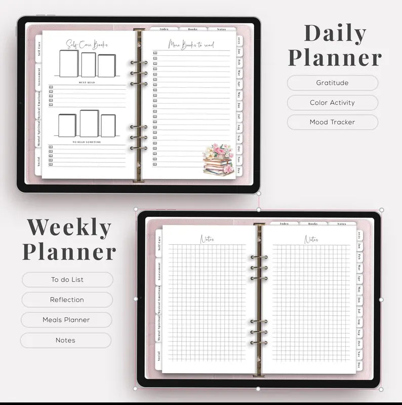 2025 All-In-One Self-Care Planner