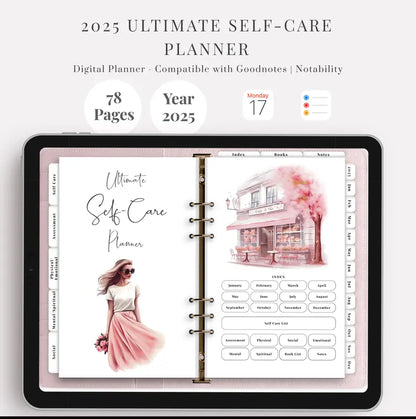 2025 All-In-One Self-Care Planner