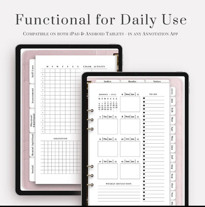 2025 All-In-One Self-Care Planner